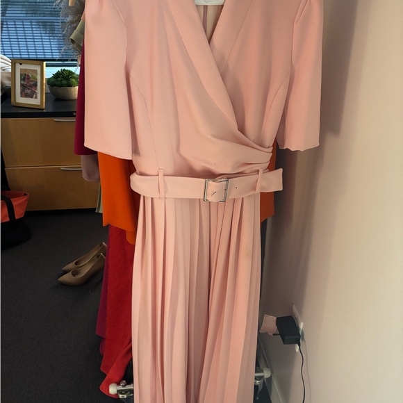 Karen Millen Dresses & Skirts - New Never Worn Elegant Pink Belted Dress